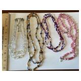 Vintage Glass Bead Necklaces