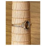 Size 7 Unmarked Ring-Missing Stone