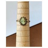 Size 6 18K GE Cameo Ring