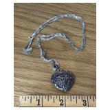Sterling Heart Necklace