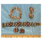Vintage Bracelets and Matching Earrings
