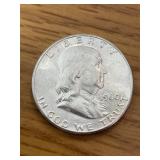 1960 Franklin Half Dollar
