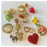 Vintage Pins and Brooches