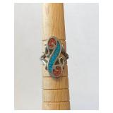 Size 4 Southwestern Ring