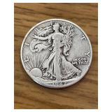 1942 Mint Walking Liberty Half Dollar