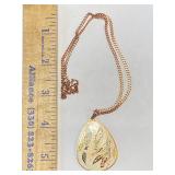 Enameled Pendant Necklace