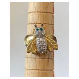 Size 7.5 18K GE Ring