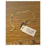 925 Sterling with Gold Overlay Bracelet