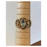 Size 7 14K GE Ring