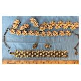 Vintage Bracelets, Necklace, Earrings Sets