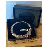 Sterling Multi Strand Italy Milor Bracelet