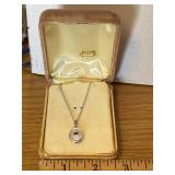 Sterling Locket Necklace