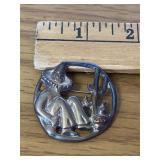 Sterling Mexico Brooch
