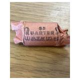 5$ Roll of Silver Quarters