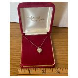 14K Gold 3/4 C Diamond Necklace
