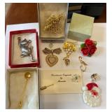 Vintage Pins and Brooches