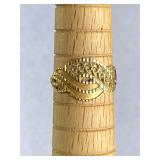 Size 7.5 14K Gold Ring