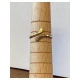 Size 4 1/20 12K GF Ring
