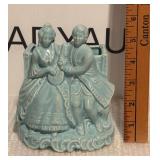 Colonial Courting Couple Planter