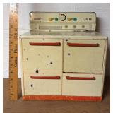 Kids Vintage Metal Toy Stove