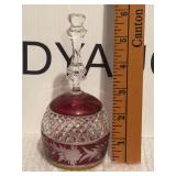 Vintage Etched Wine Glass/Bell