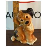 Vintage Royal Copley Ceramic Dog