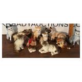 Ceramic Cats Lot