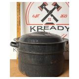 Vintage Enamel Canning Pot