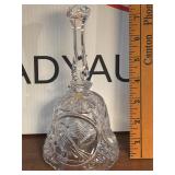 Vintage Cut Crystal Bell