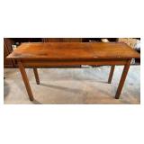 5ï¿½ x 20ï¿½ x 30ï¿½ Vintage Wooden Table with Chairs