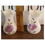 Vintage Bartlett Collins Bud Vases