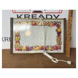 Vintage Food Warming Tray