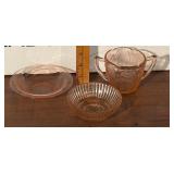 Pink Depression Glass