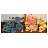 Vintage Plastic Childï¿½s Play Dish Sets