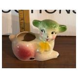 Vintage Ceramic Lamb Planter