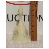 Fenton Uranium Hand Painted Signed Bell
