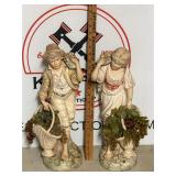Chalkware Figurines