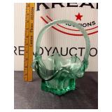 Fenton Glass Basket
