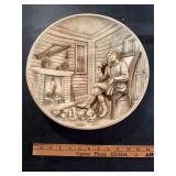 Vintage 3D Wall Plate