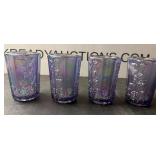 Fenton Carnival Glass Tumblers