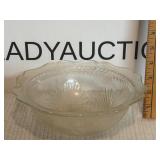 Vintage Sunburst Glass Bowl
