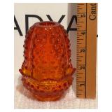 Fenton Amberina Fairy Lamp