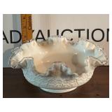 Fenton Silver Crest Bowl