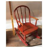 Vintage Childï¿½s Rocking Chair