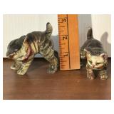 Vintage Tabby Kittens Shakers