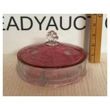 Vintage Lidded Divided Dish
