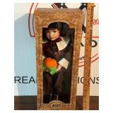 Vintage Cracker Barrel Porcelain Doll