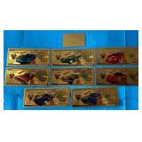 Hot Wheels Gold Foil Notes
