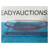 Vintage Pink Boat Dish