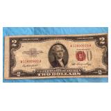 1953 2$ Red Seal